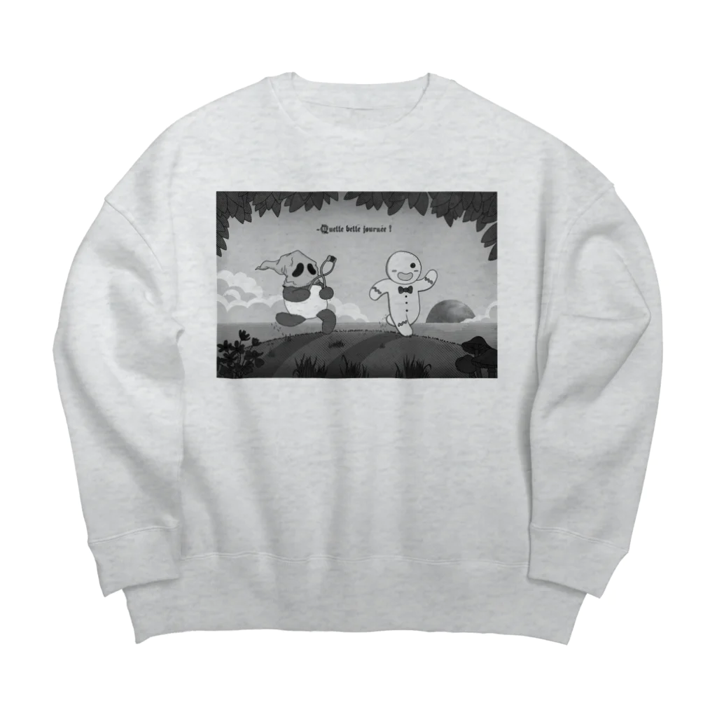 Gaë.La -がえら-のラ・レボルション（The Race） Big Crew Neck Sweatshirt