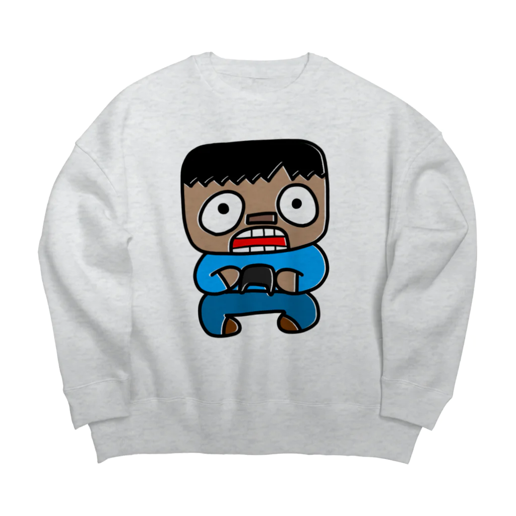 じーぶらゆるきゃらしょっぷのヤノゲームズの楽しいグッズ Big Crew Neck Sweatshirt