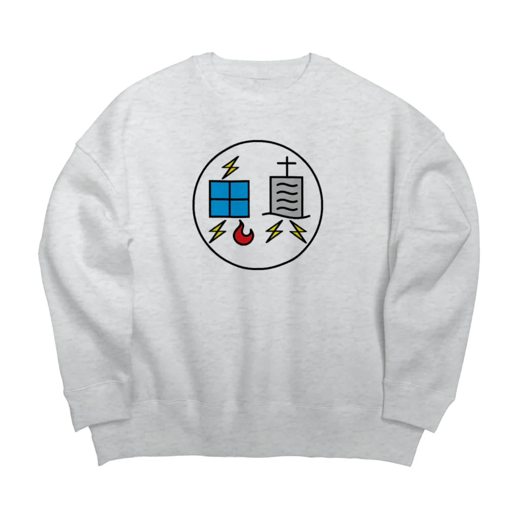 オニシン百貨店のオニシン百貨店０１ Big Crew Neck Sweatshirt