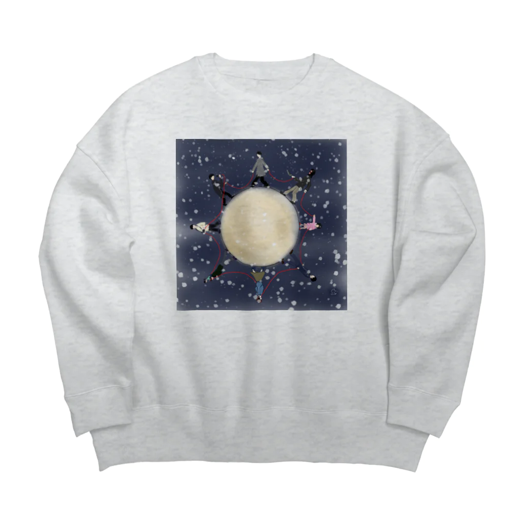 涙風(るいかぜ)のPlastic Sun Big Crew Neck Sweatshirt