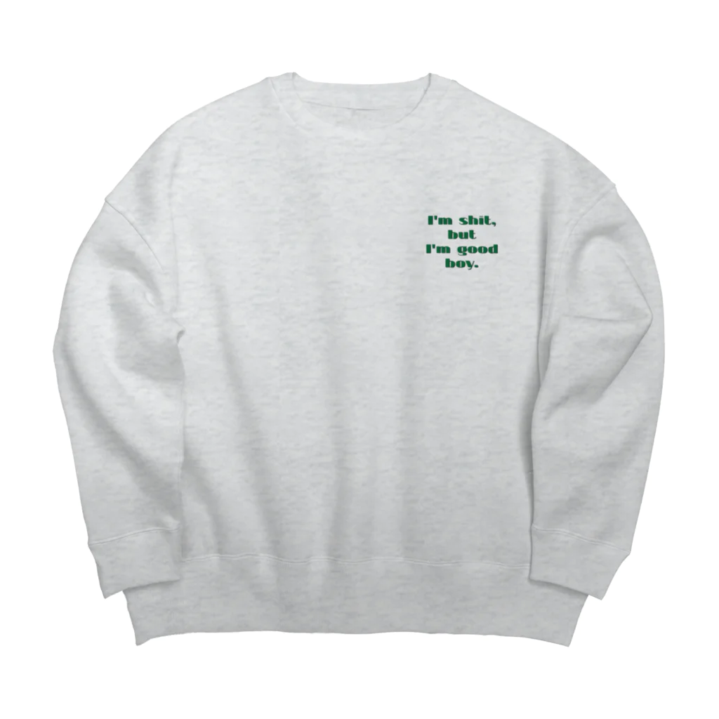 Mischievous Boy_いたずらっ子のMischivous Boy Big Crew Neck Sweatshirt