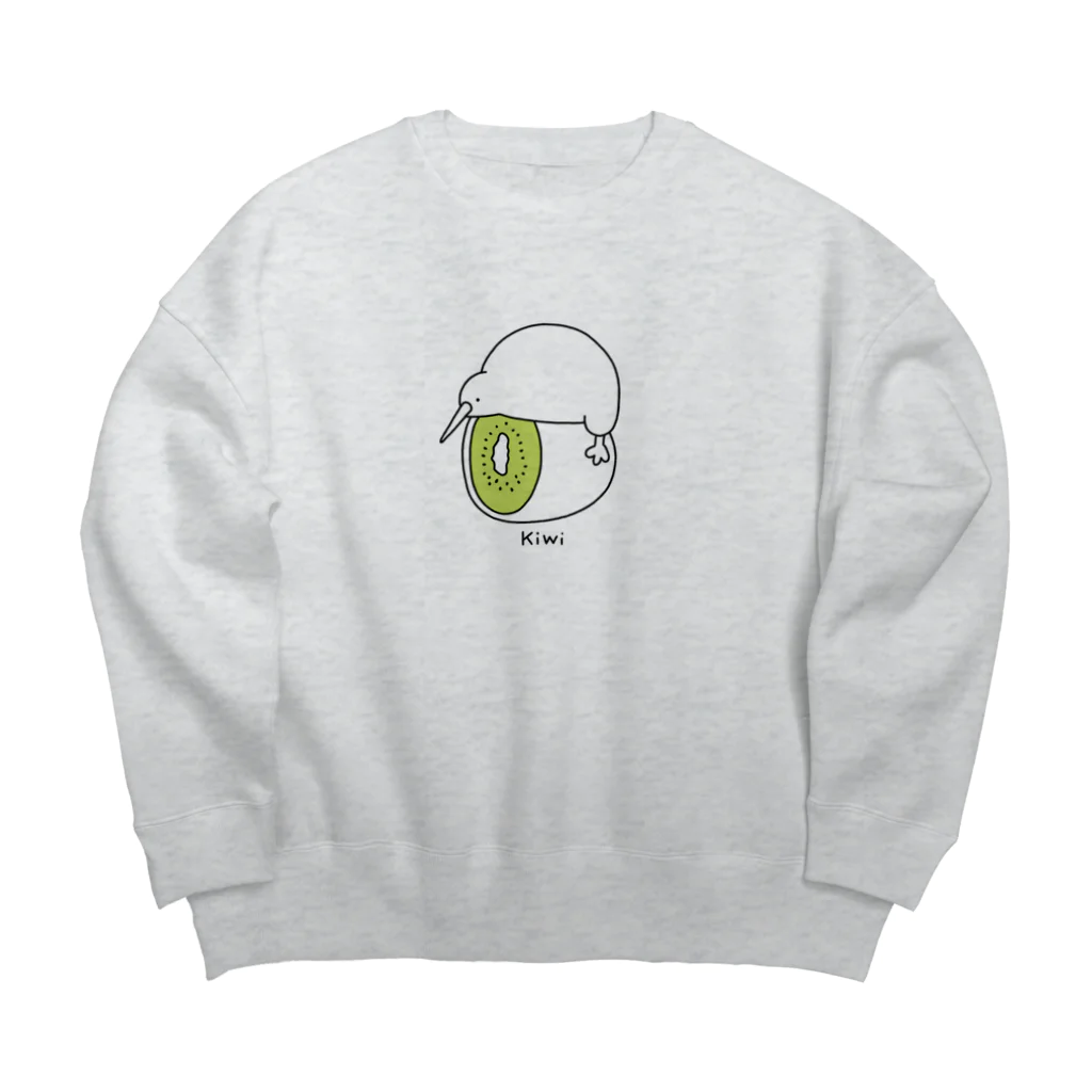 mmfumのキウイの上にキーウィ Big Crew Neck Sweatshirt