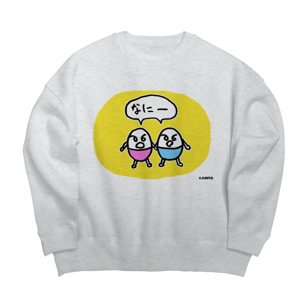 トマトマンのたまごブラザーズSURPRISE Big Crew Neck Sweatshirt