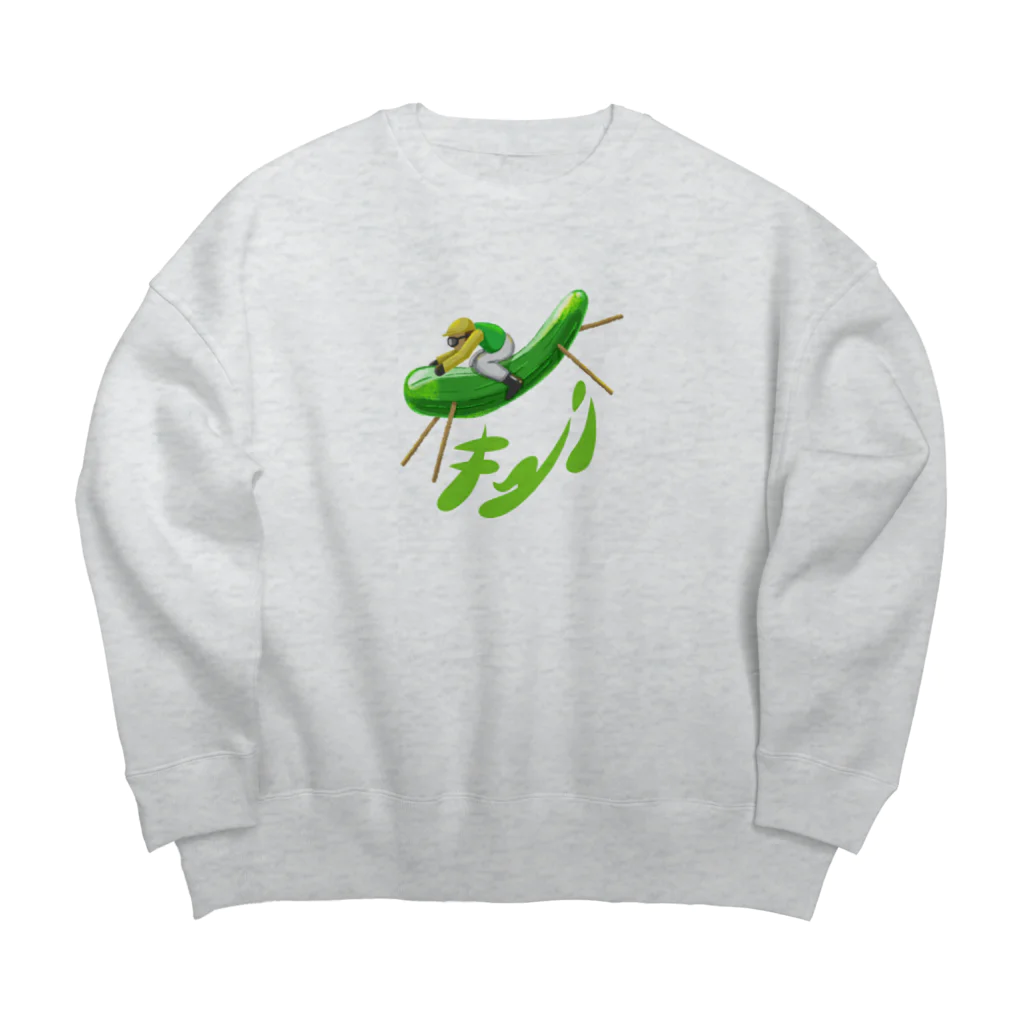 スロータイプ書店 Slowtype Booksのサラブレッドキューリ 226 Big Crew Neck Sweatshirt