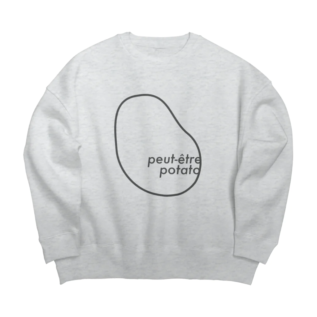 Peut-être potatoのpeut-être potato  Big Crew Neck Sweatshirt