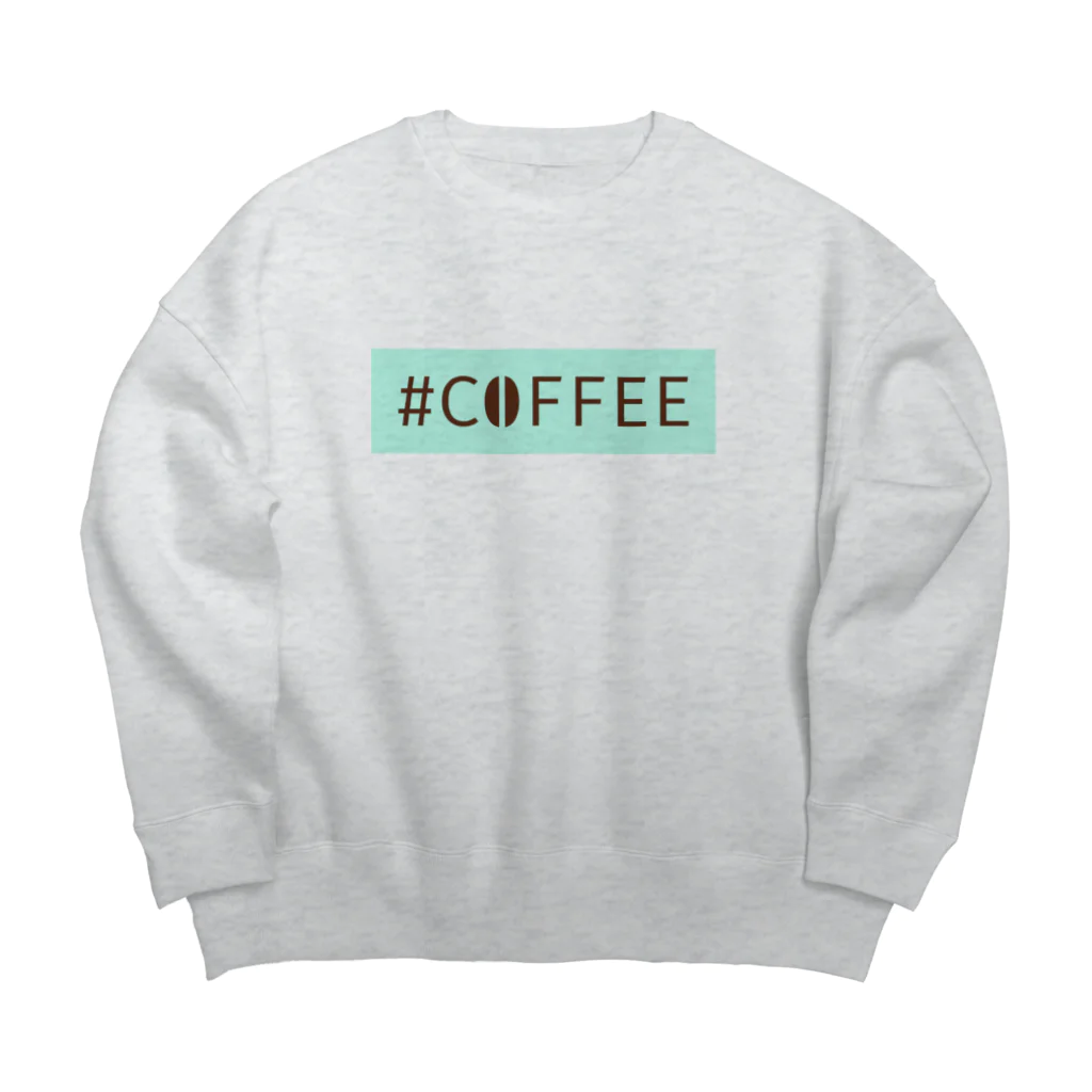 Nerdy Cabの#C0FFEE Big Crew Neck Sweatshirt