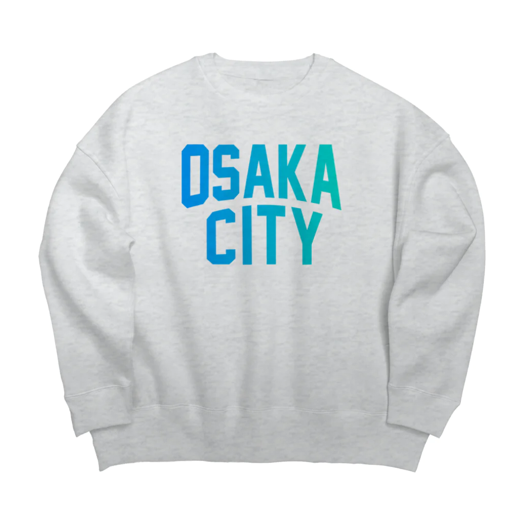 JIMOTOE Wear Local Japanの大阪市 OSAKA CITY ビッグシルエットスウェット