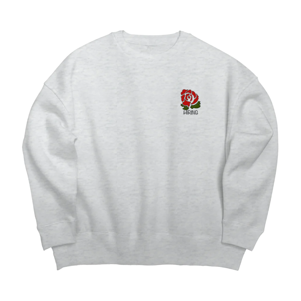 HIRINGの純花 Big Crew Neck Sweatshirt