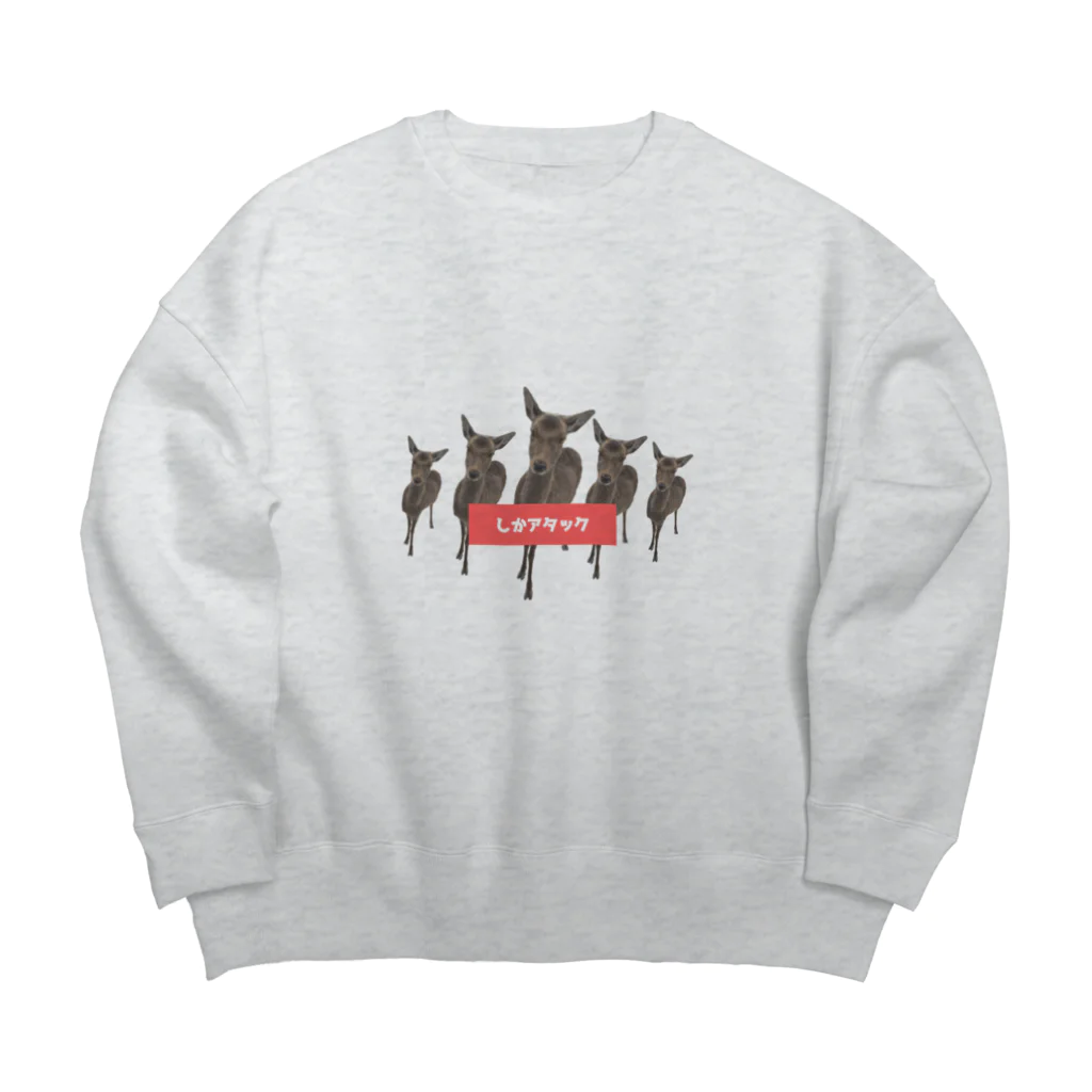 newoneのしかとの遭遇 Big Crew Neck Sweatshirt