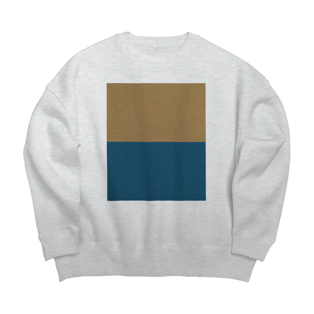 rahmen recordsのあきのいろ。 Big Crew Neck Sweatshirt