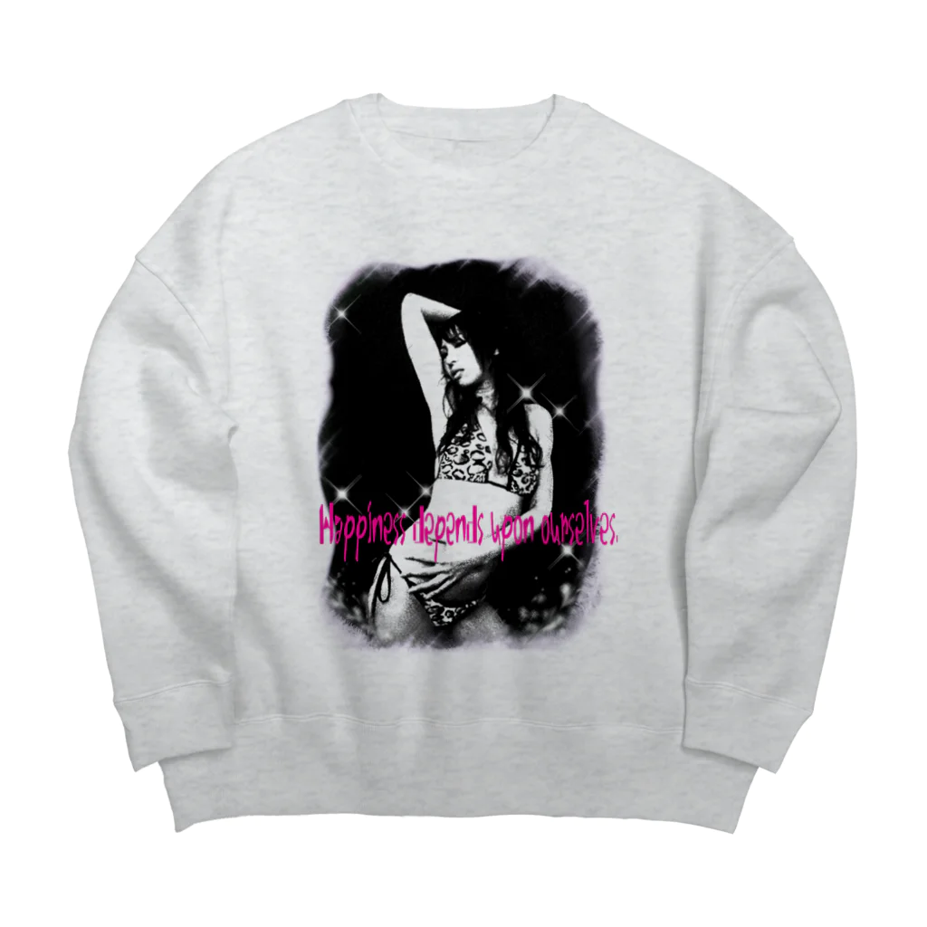 みなまりSHOPのエロカワ女子 Big Crew Neck Sweatshirt