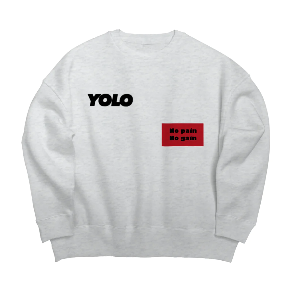 KERUKERU.のロゴスウェット Big Crew Neck Sweatshirt