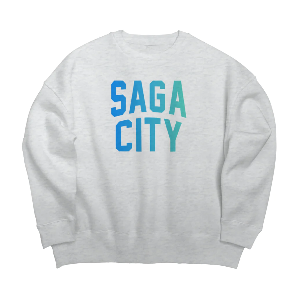 JIMOTOE Wear Local Japanの佐賀市 SAGA CITY Big Crew Neck Sweatshirt
