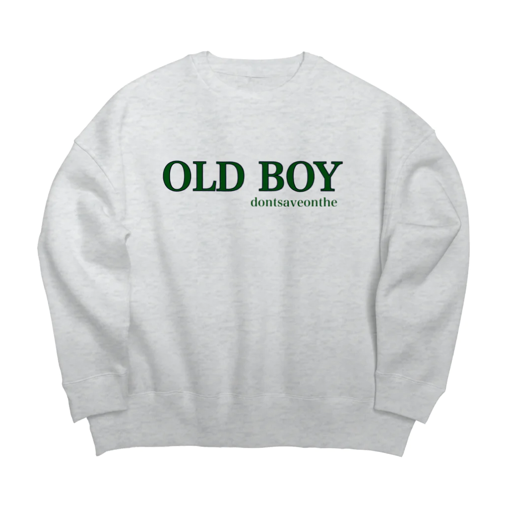 dontsaveontheのオールドボーイdsot  Big Crew Neck Sweatshirt