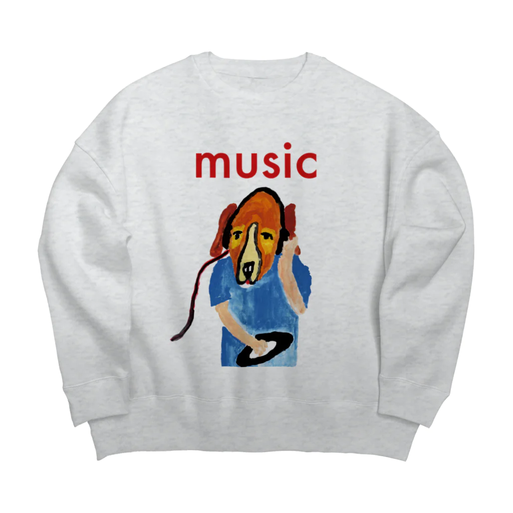 シンムラテツヤのDJ WANTA Big Crew Neck Sweatshirt