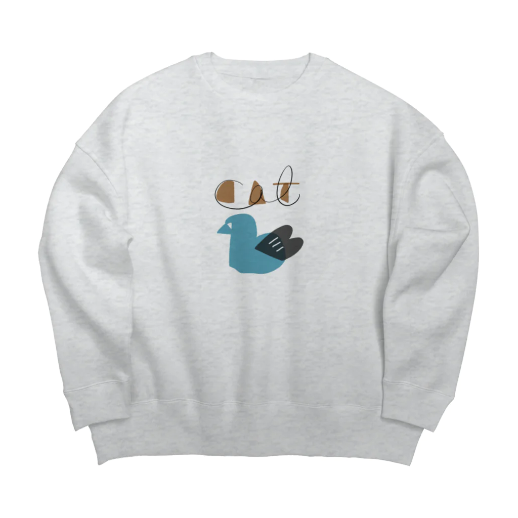 rrr18のlightblue2 Big Crew Neck Sweatshirt