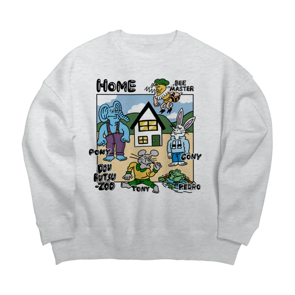 THE DOUBUTSU-ZOO SHOPのHOME4c Big Crew Neck Sweatshirt