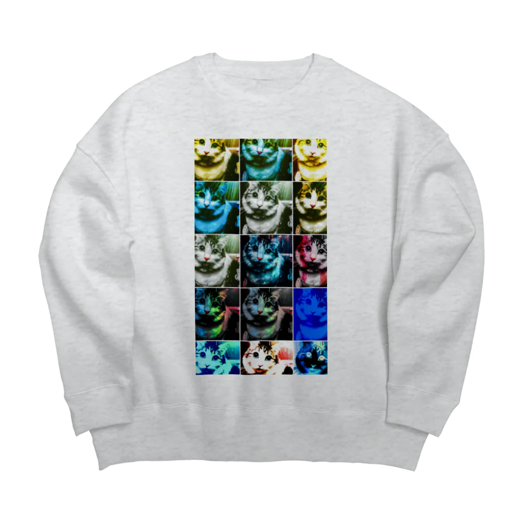 momo_emiのmomoいっぱい Big Crew Neck Sweatshirt