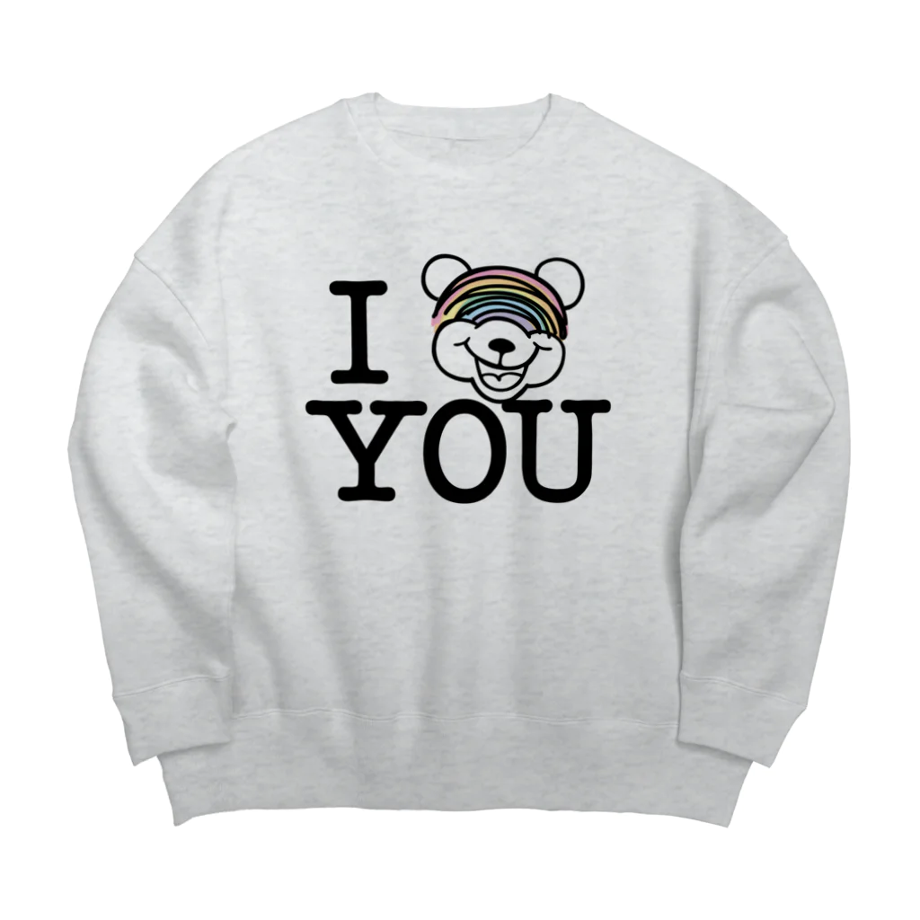 APT406のI NIJI KUMA YOU  Big Crew Neck Sweatshirt