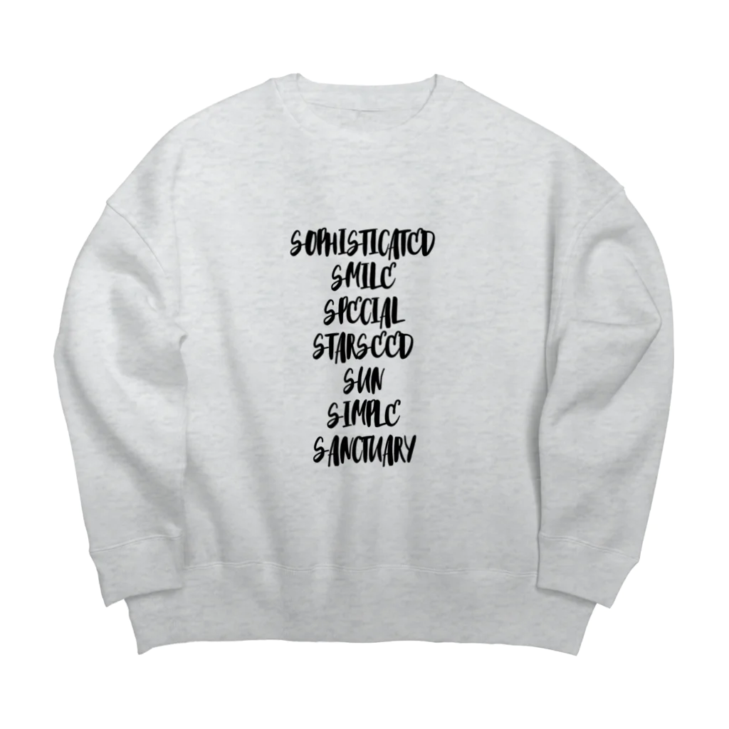 Timber& Simbaのスターシード探し Big Crew Neck Sweatshirt