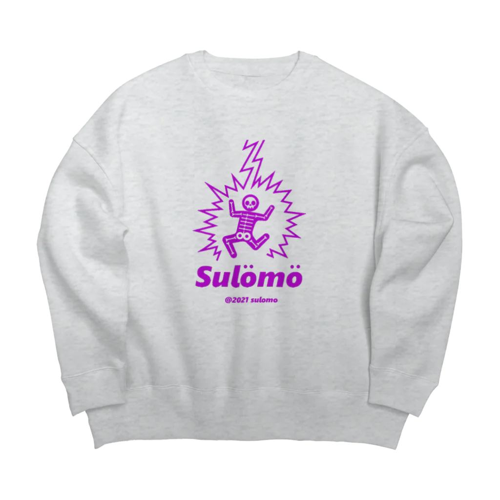 Sulomoのthunder sweat Big Crew Neck Sweatshirt