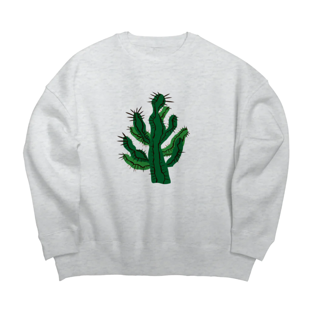 れなしやの渋かっこいい★多肉植物 Big Crew Neck Sweatshirt