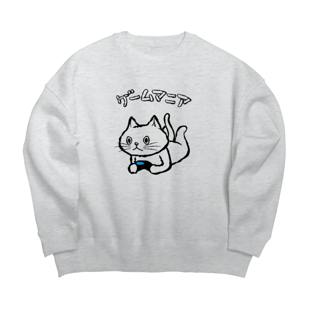 TAKE-TONのゲームマニア Big Crew Neck Sweatshirt