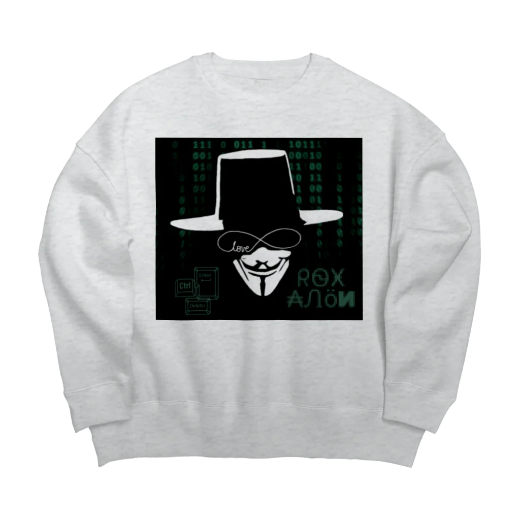 SHOP 318のアノニマス Big Crew Neck Sweatshirt