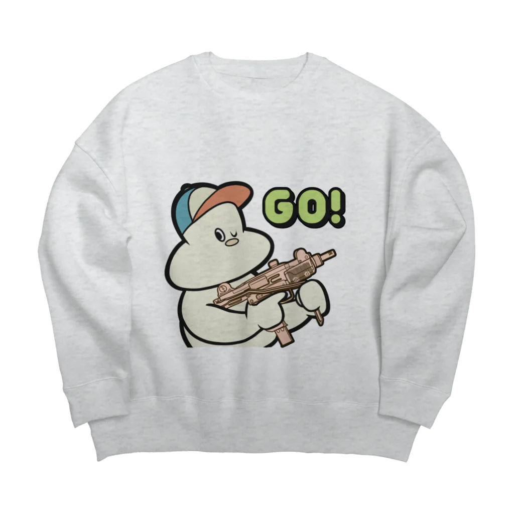 スリープキャットスタジオのパッコちゃん80'sカラー版 Big Crew Neck Sweatshirt