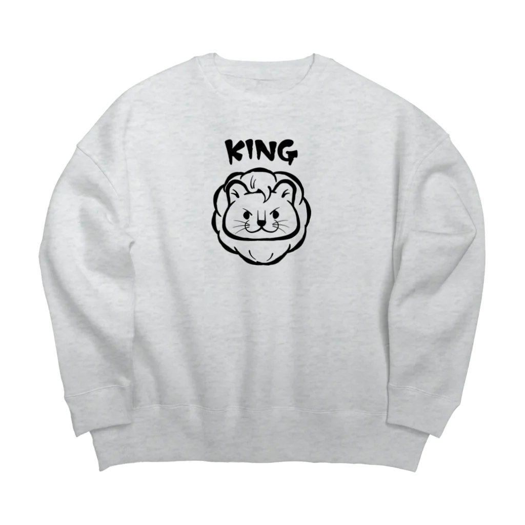 TAKE-TONの王 Big Crew Neck Sweatshirt