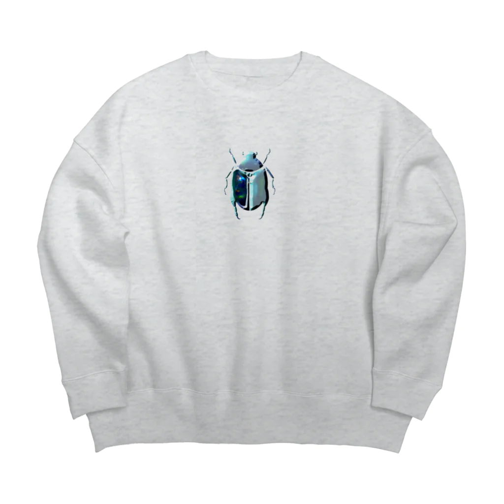 リゲル≒アルゲバルのオパールコガネムシ Big Crew Neck Sweatshirt