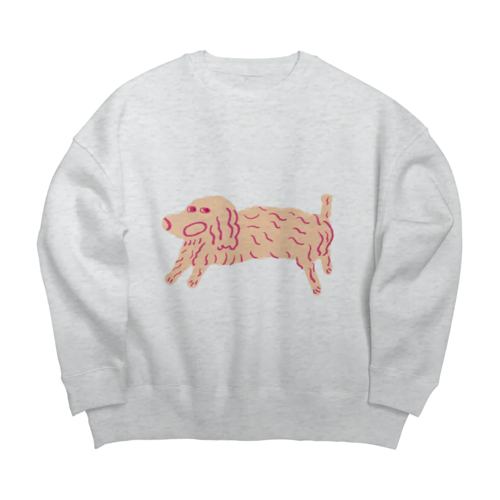 boorichanのわんわん Big Crew Neck Sweatshirt