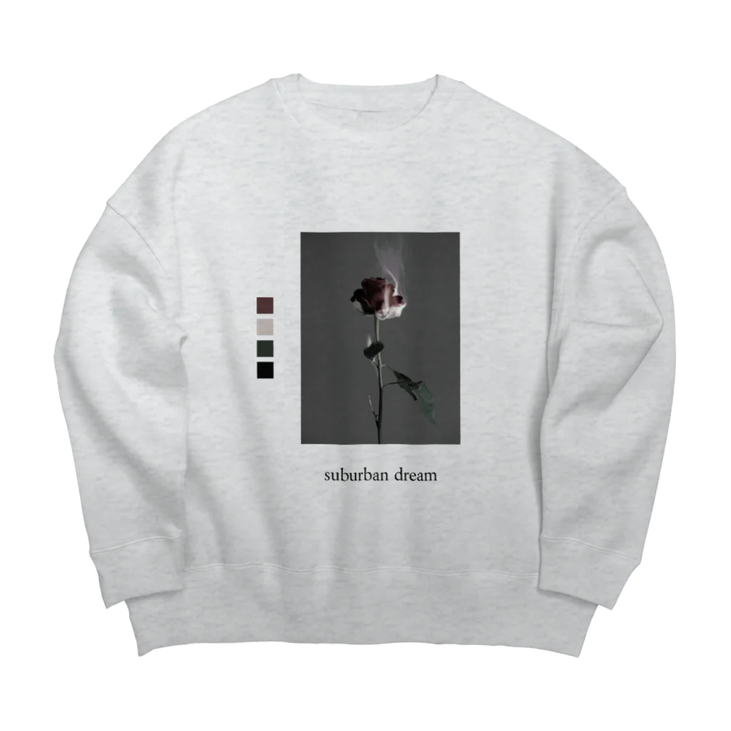 処女懐胎のなんですか、これは Big Crew Neck Sweatshirt