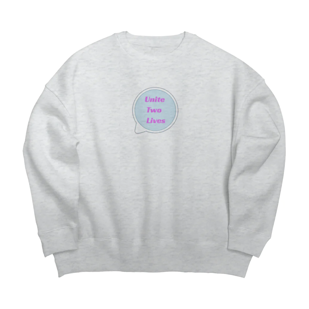 Unite Two LivesのUnite Two Lives Big Crew Neck Sweatshirt