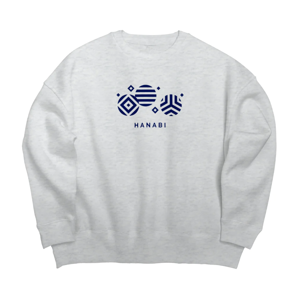 HANABI🌈のわがらHANABI Big Crew Neck Sweatshirt