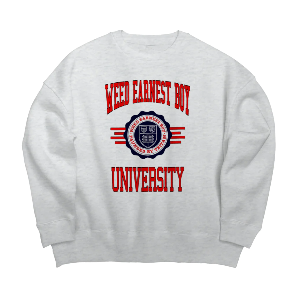 Weed Earnest BoyのWEED EARNEST BOY University ビッグシルエットスウェット