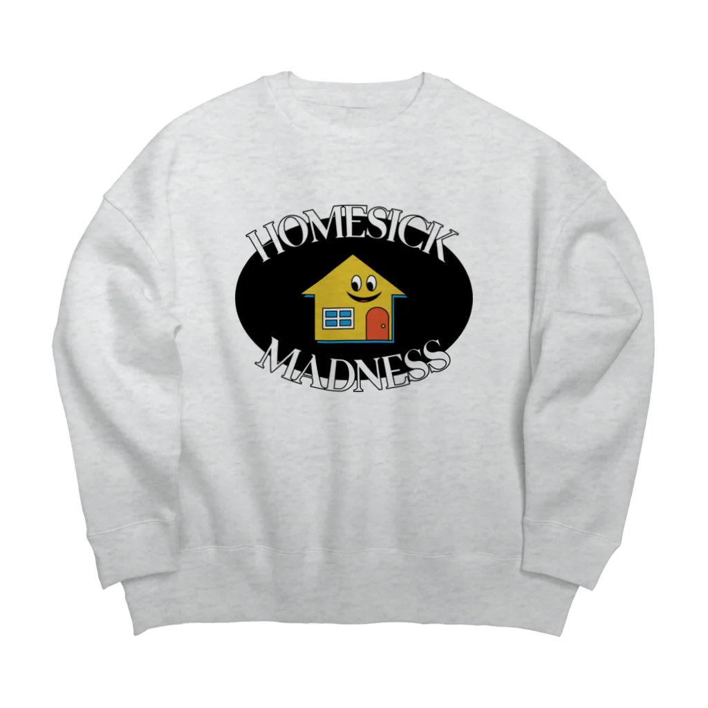 Parallel Imaginary Gift ShopのHOMESICK MADNESS Big Crew Neck Sweatshirt
