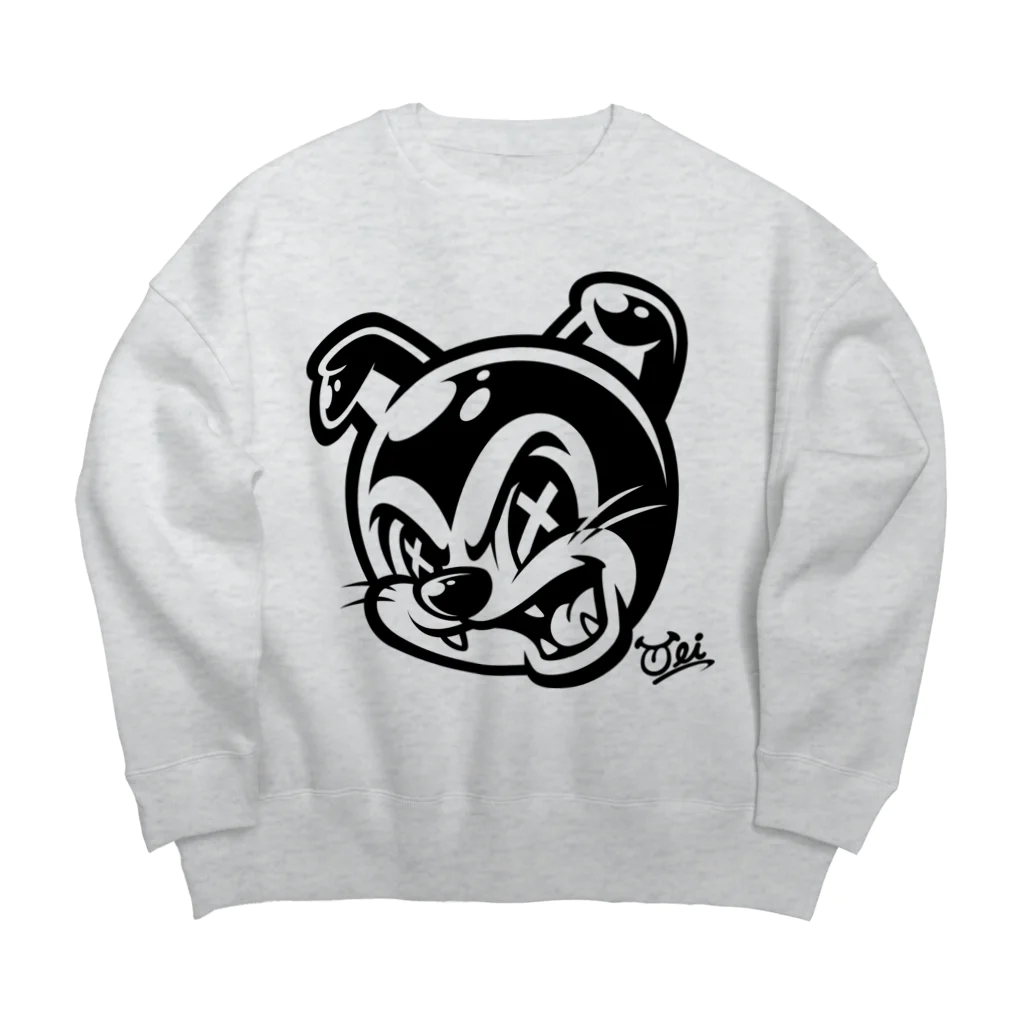 D.O.A.T SHOPのD.O.A.T. face 7 Big Crew Neck Sweatshirt