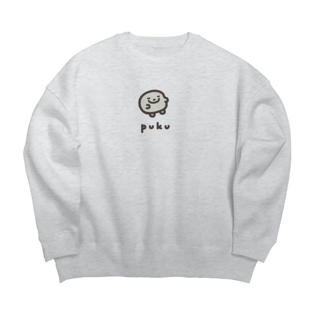 穂の湯のPUKU Big Crew Neck Sweatshirt