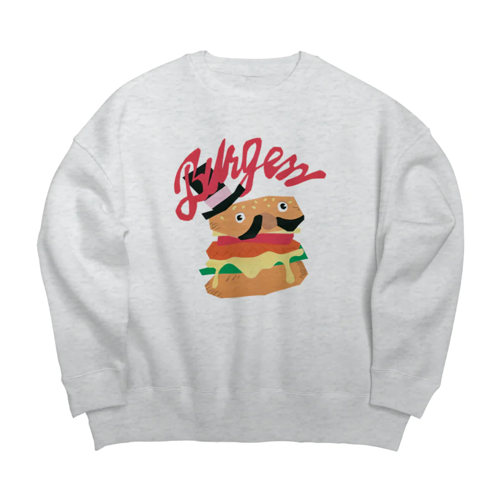 SESTA SHOPのBurgerさん Big Crew Neck Sweatshirt