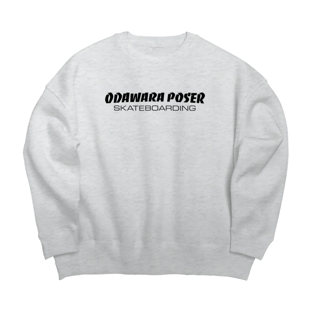 ODAWARA POSER SKATEBOARDINGのODAWARAPOSERそれっぽいロゴシリーズ Big Crew Neck Sweatshirt