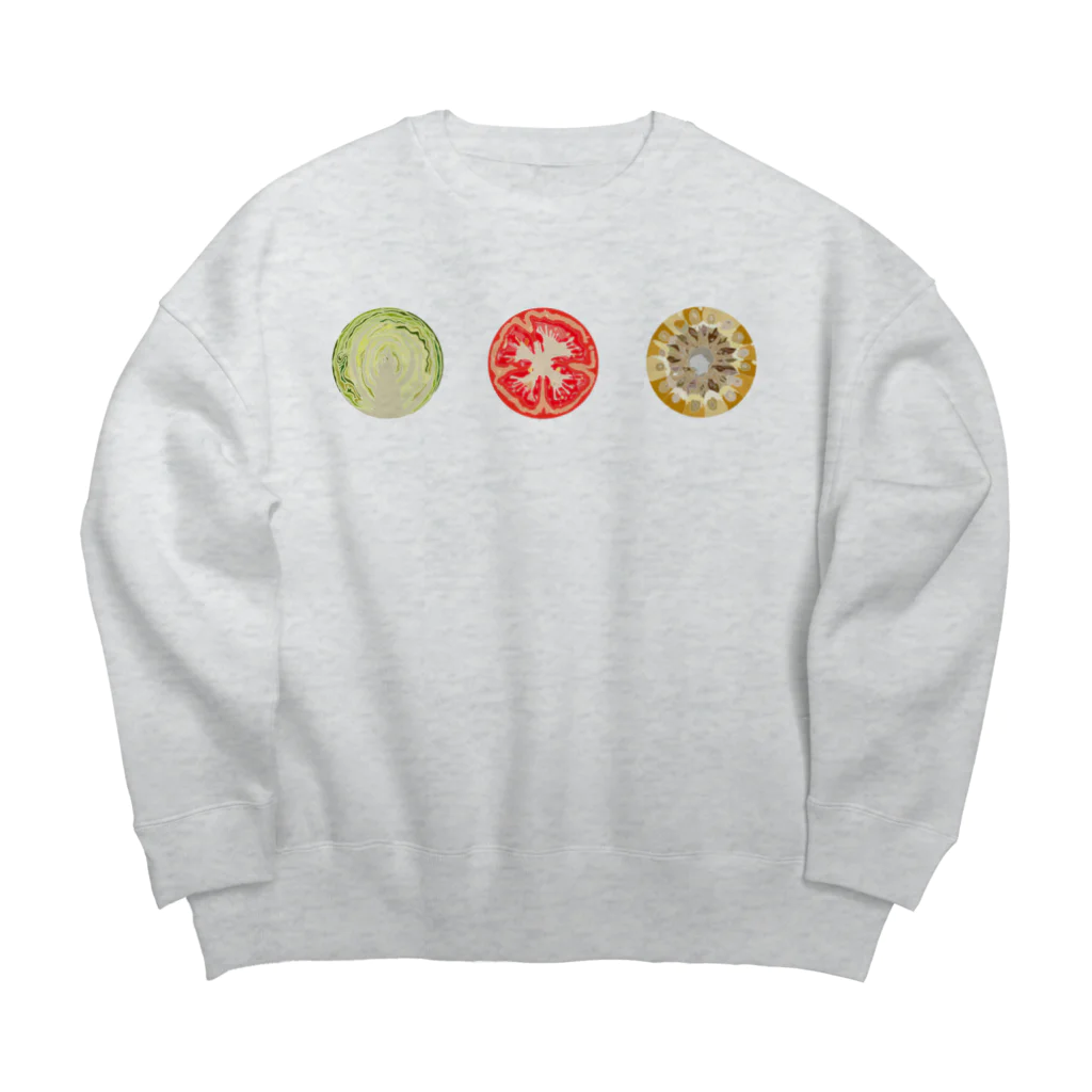 KIIROのVEGETABLEs Big Crew Neck Sweatshirt