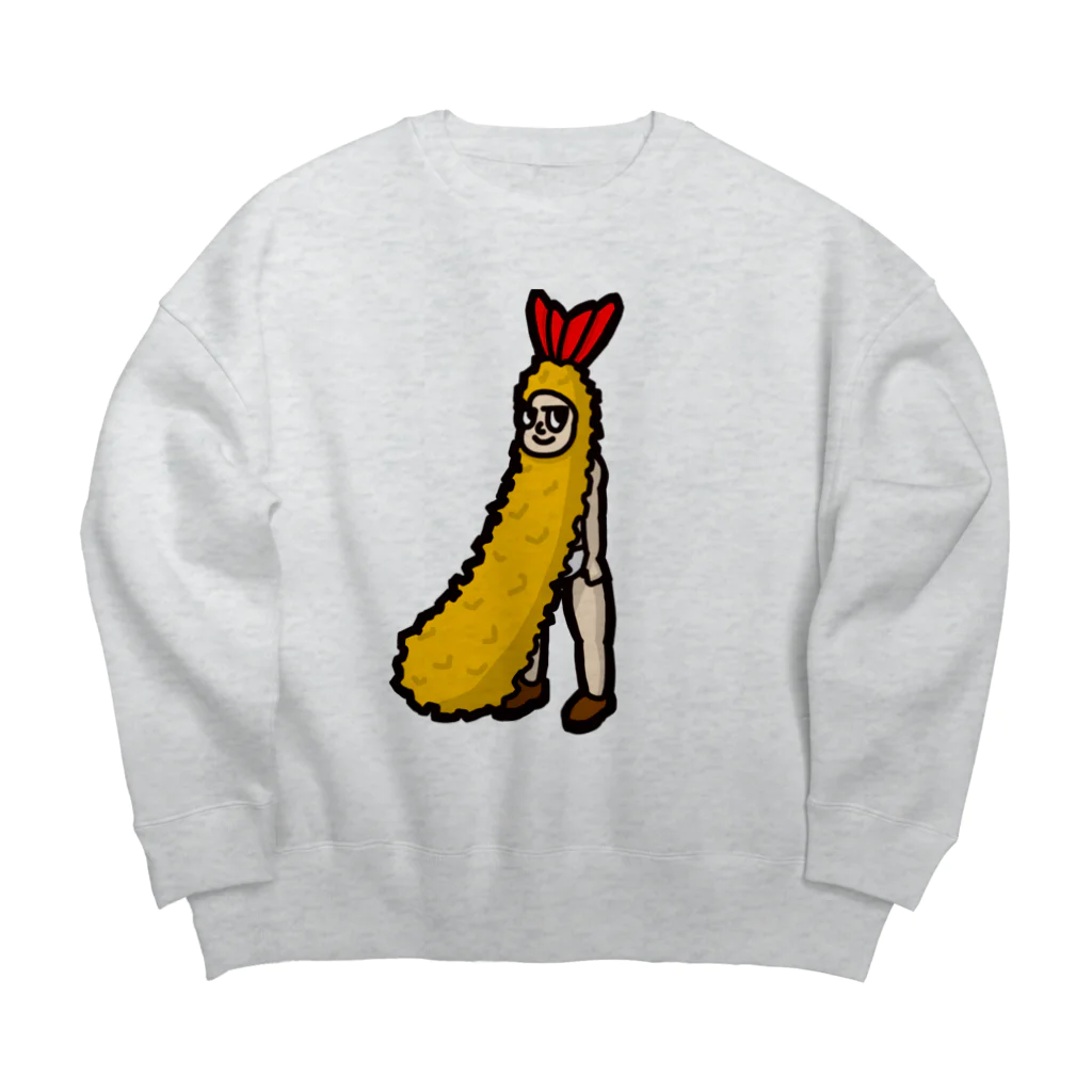 ジンレオナルドのJin who wear fried shrimp . Big Crew Neck Sweatshirt