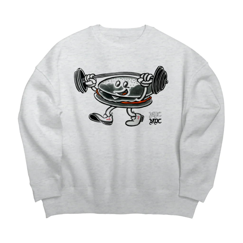 日本アンダーグラウンド★MDC SHOPのバーベルバーガーJr. Big Crew Neck Sweatshirt