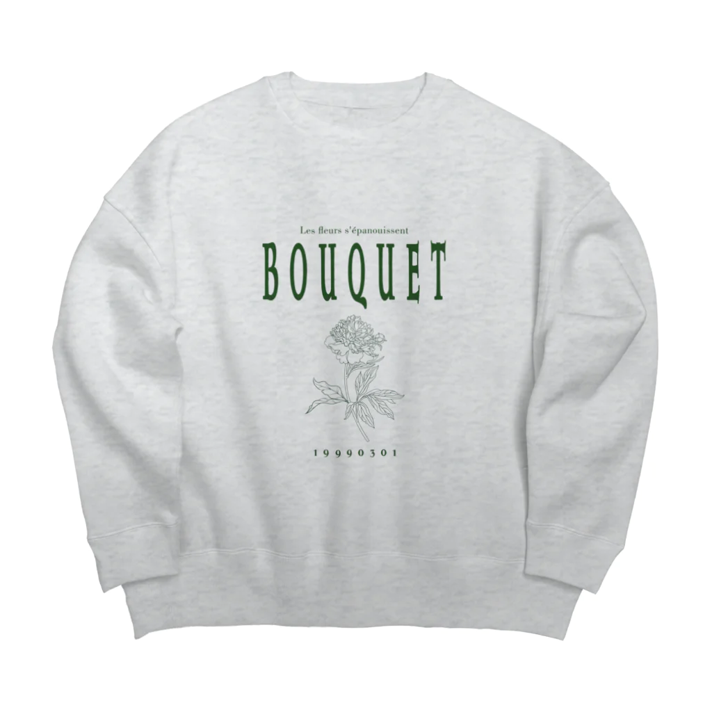 MorphoのBOUQUET Big Crew Neck Sweatshirt