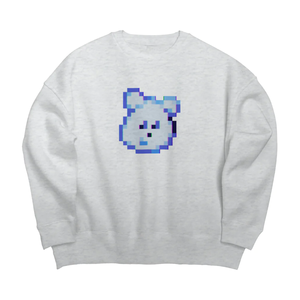 くまきちショップやさんのkmakici 8bit Big Crew Neck Sweatshirt