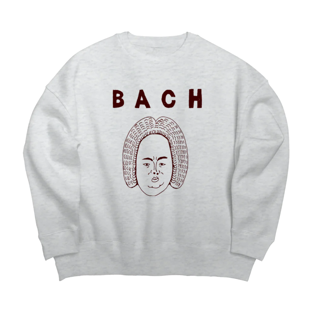 NIKORASU GOのバッハマニア限定デザイン「BACH」（Tシャツ・パーカー・グッズ・ETC） Big Crew Neck Sweatshirt