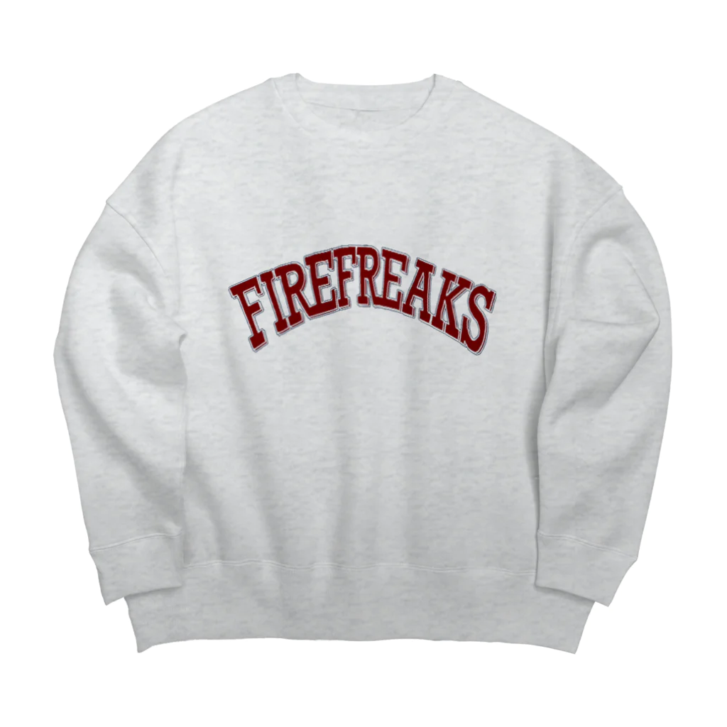 FF OutfittersのFIRE FREAKS カレッジロゴ Big Crew Neck Sweatshirt