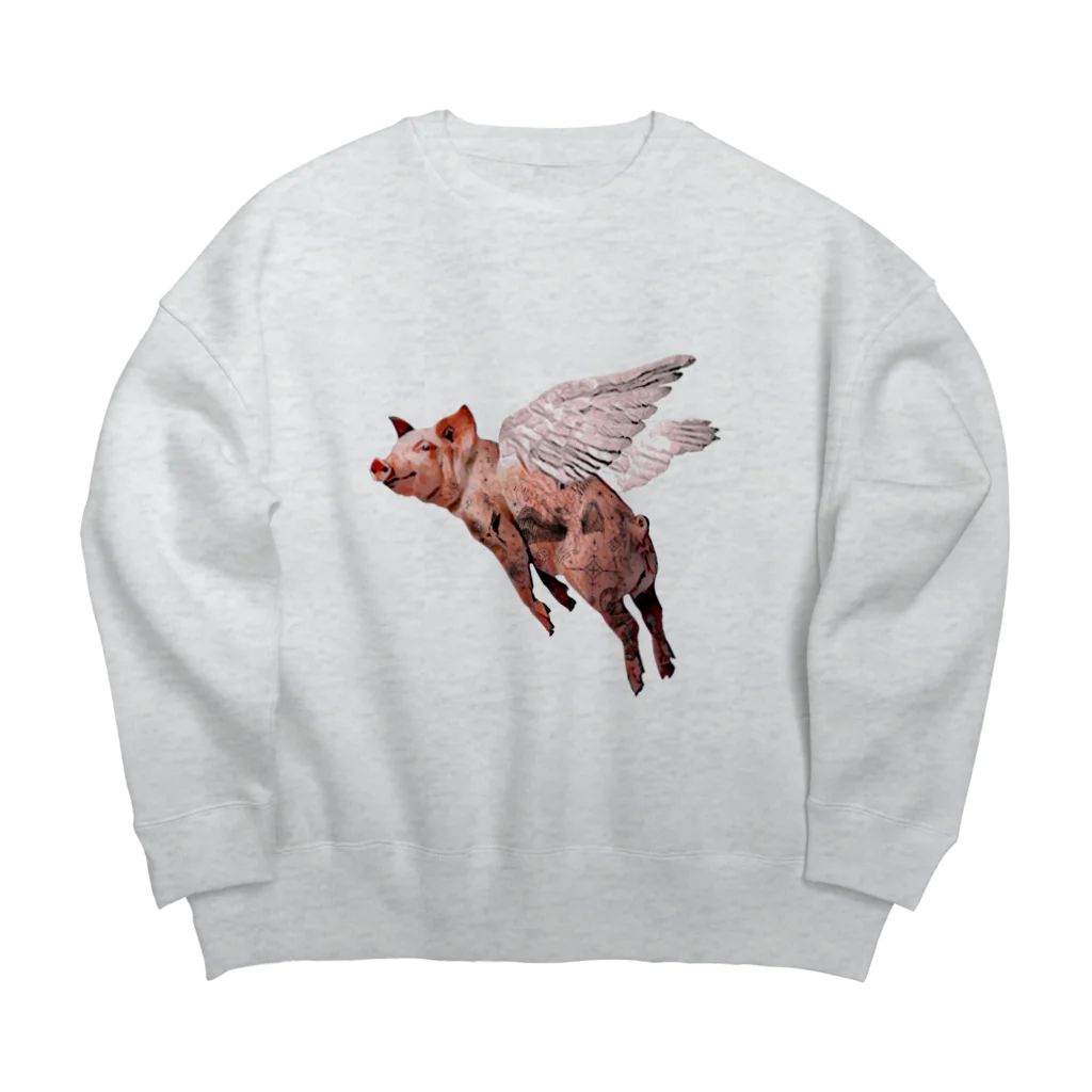 Rj.Brand - art&fashionの#PiG Big Crew Neck Sweatshirt