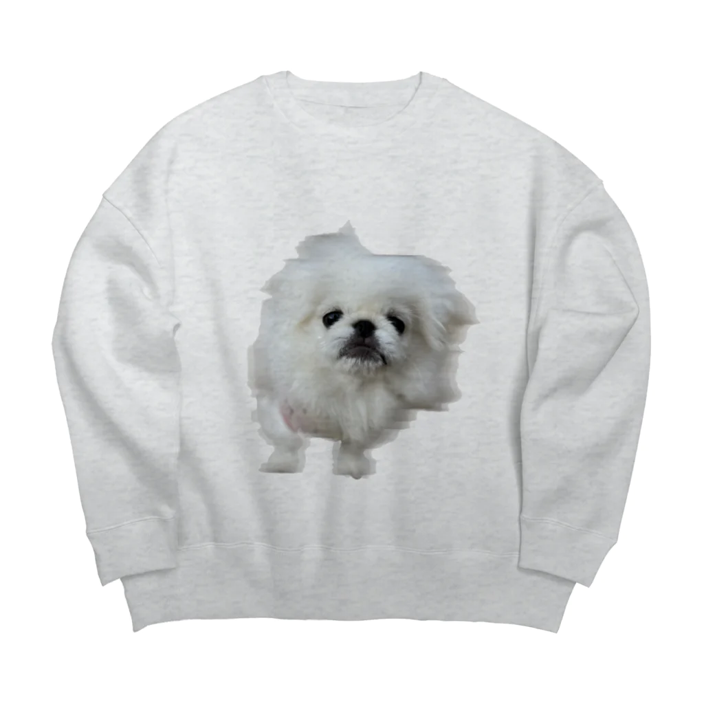 いぬいぬいぬのたんたん北風ロマンス（体） Big Crew Neck Sweatshirt